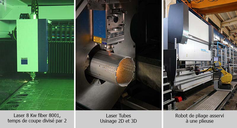 BAGUET PLIAGES - Parachevement - Pliage acier - Découpe Laser 3D - Déroulage de tles et bobines, découpe plasma, laser fibre, laser tube, pliage robotisé, pliage tles, cintrage, profilage